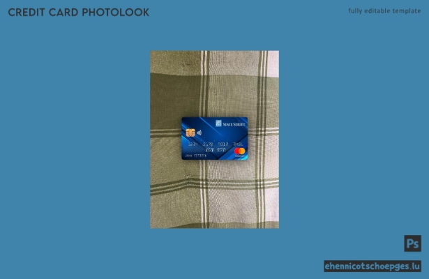 USA State Street Corporation Bank Mastercard Fotoansicht Beispielvorschau